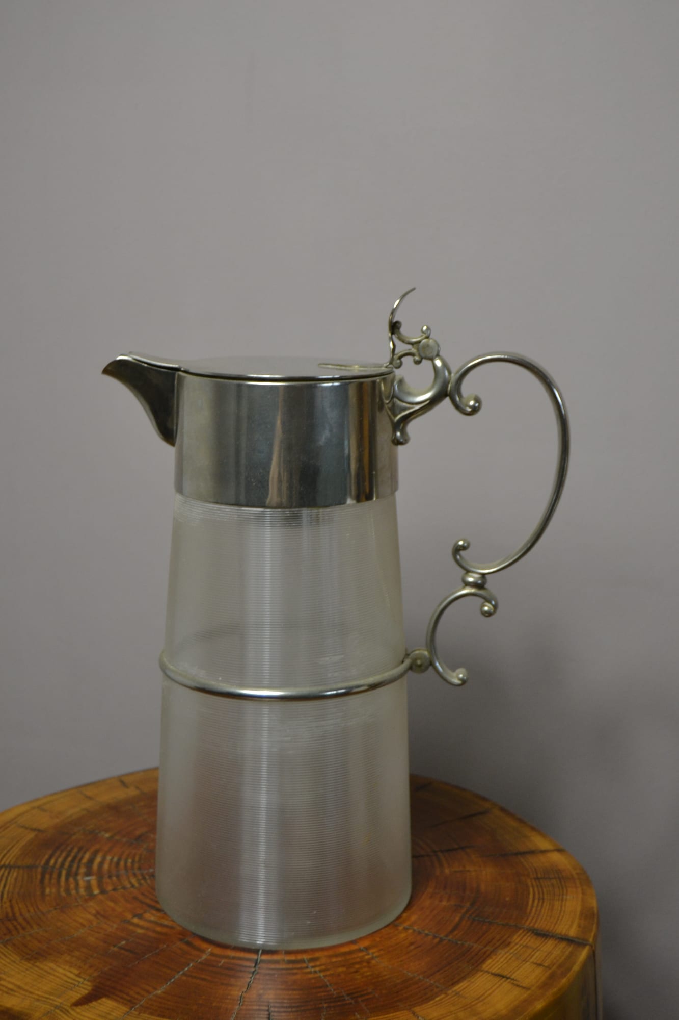 Karaffe Silberrand