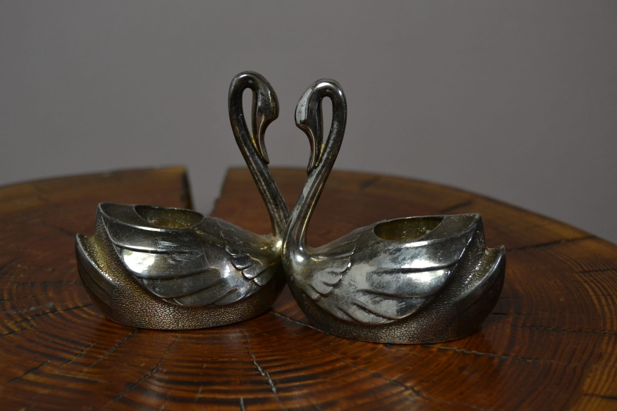 Kerzenständer Schwan